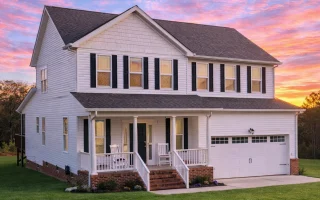 Plan  9-1770 - Auburn Hollow Estate  | Traditional Colonial - 4-Bed, 2.5-Bath, 2,448 SF