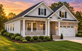 Plan  12-2211 - Auburn Creek Hall |  Traditional - 4-Bed, 3-Bath, 2,337 SF