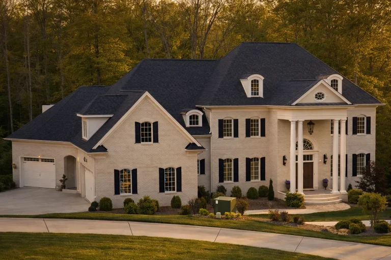 French Provincial Luxury House Plan