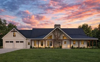 Plan  17-1235 - Auburn Meadow Farm |  Modern Farmhouse - 2-Bed, 2-Bath, 2,583 SF