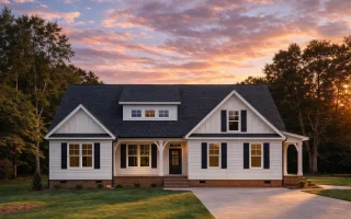 Plan  18-1241 - Auburn Creek Estate  | Modern Farmhouse - 3-Bed, 2-Bath, 2,262 SF
