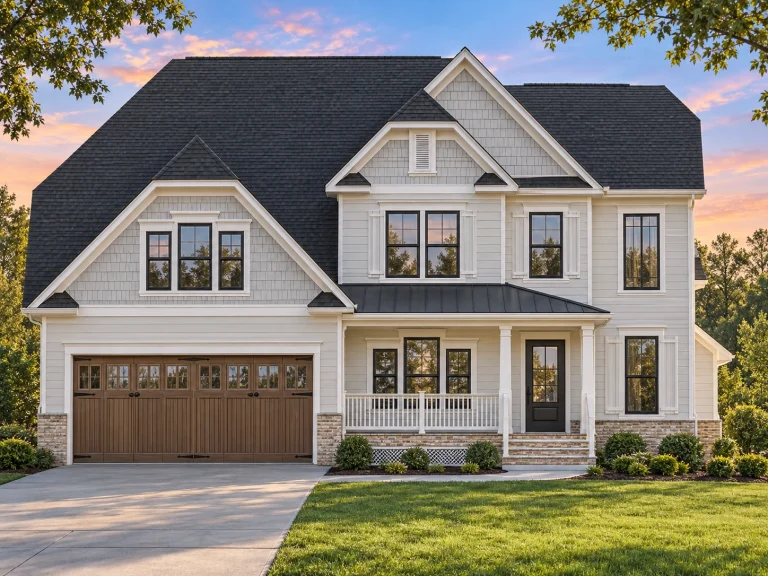 Modern Colonial Revival House Plan - 4 Bed, 2,718 Sq Ft with Bonus Room