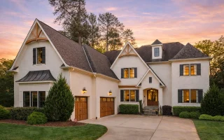 Plan  15-1243 - Aster Woods Cottage  | New American - 4-Bed, 5-Bath, 5,052 SF