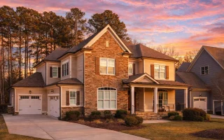 Plan  14-1545 - Auburn Grove Villa |  New American - 4-Bed, 4.5-Bath, 4,112 SF