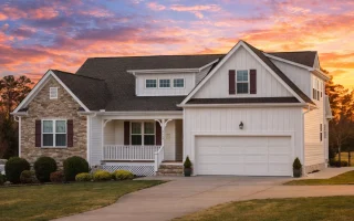 Plan  17-1015 - Auburn Ridge Manor |  Modern Farmhouse - 3-Bed, 3-Bath, 2,362 SF