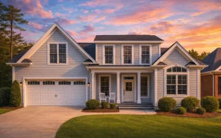 Plan  10-1143 - Auburn Grove Farm |  Traditional Colonial - 3-Bed, 2.5-Bath, 2,097 SF