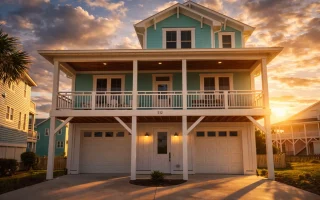 Plan  17-1380 - Auburn Ridge Hall |  Coastal - 4-Bed, 3.5-Bath, 2,328 SF