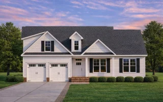 Plan  20-1453 - Aster Fork Farmhouse  | Modern Farmhouse - 3-Bed, 2-Bath, 1,571 SF