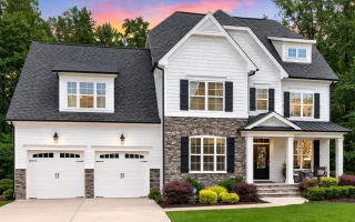 Plan  12-2916 - Aster Woods Estate |  New American - 4-Bed, 3.5-Bath, 3,270 SF