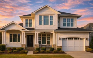 Plan  15-1427 - Aster Crest Farmhouse  | Coastal Traditional - 4-Bed, 3.5-Bath, 3,978 SF