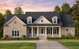 Plan  14-1820 - Aster Fork Place |  Cape Cod - 4-Bed, 5-Bath, 4,379 SF