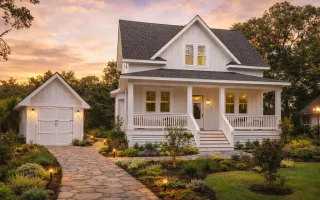 Plan  19-1441 - Aster Crest Cottage  | Modern Farmhouse - 4-Bed, 4-Bath, 2,472 SF