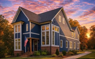 Plan  20-2095 - Aster Lane Haven |  New American - 4-Bed, 4-Bath, 3,185 SF