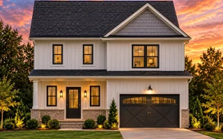 Plan  19-2218 - Aster Pass Lodge |  Modern Farmhouse - 3-Bed, 2.5-Bath, 2,027 SF