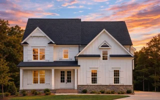 Plan  16-1365 - Aster Pass House |  New American - 4-Bed, 3.5-Bath, 2,929 SF