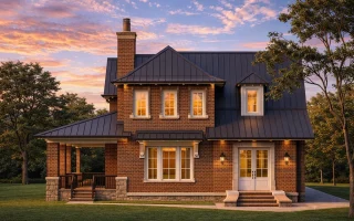 Plan  20-2188 - Aster Orchard Homestead | New American - 4-Bed, 4.5-Bath, 3,695 SF