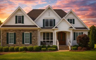 Plan  13-1096 - Aster Mill Retreat |  New American - 4-Bed, 3.5-Bath, 2,908 SF