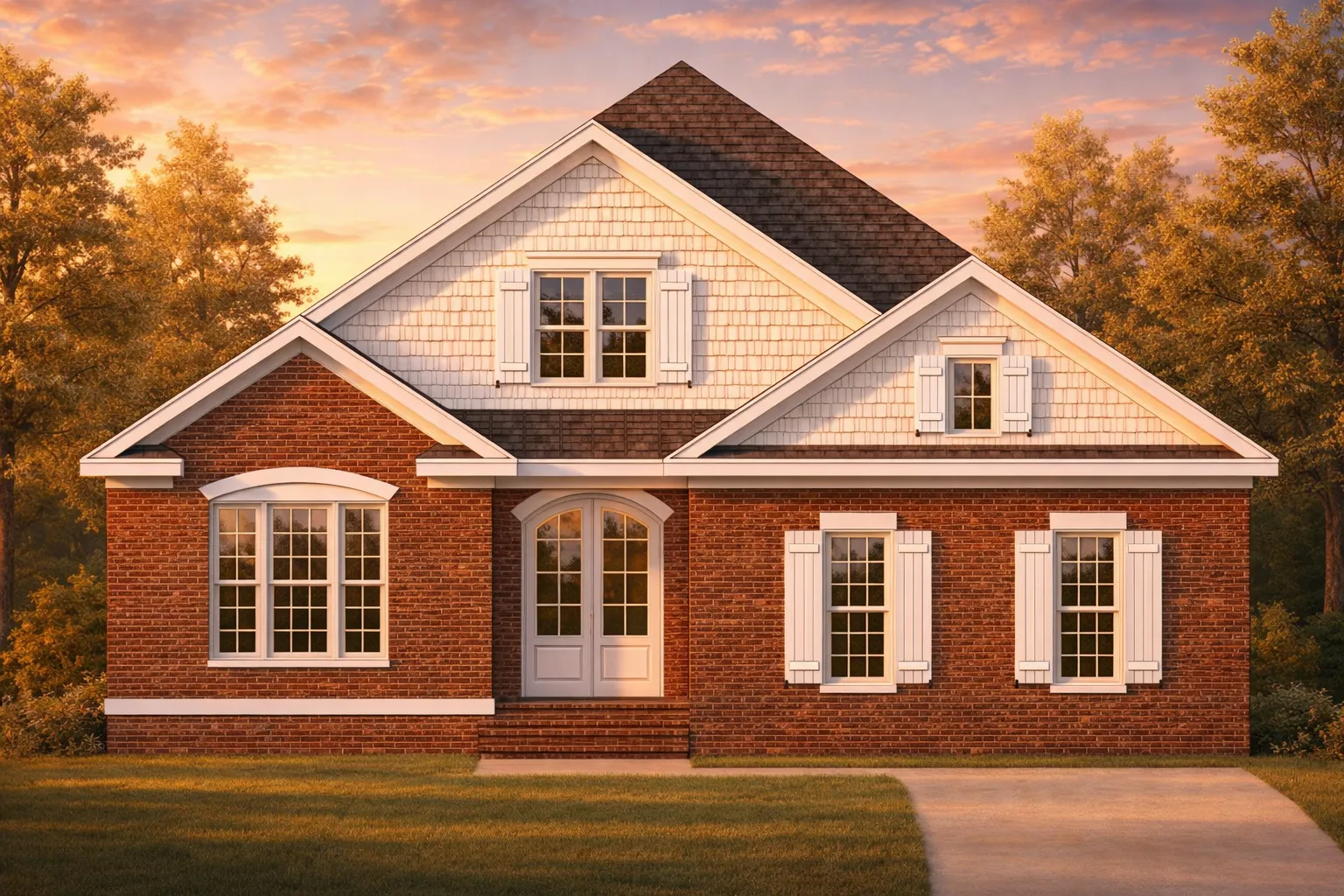 Custom House Plan with Detailed Blueprints and CAD Designs