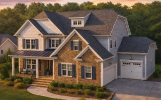 Plan  12-2943 - Aster River Haven |  New American - 5-Bed, 5-Bath, 4,306 SF