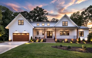 Plan  19-2102 - Aster River Place |  Modern Farmhouse - 4-Bed, 3.5-Bath, 3,627 SF