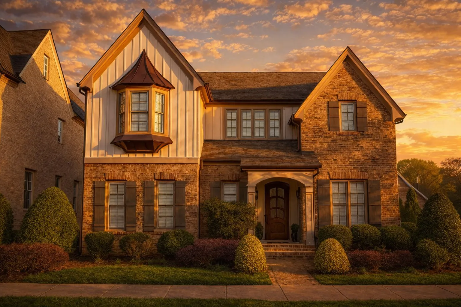 Traditional 2-Story House Plan with Craftsman Details (2,547 Sq Ft)