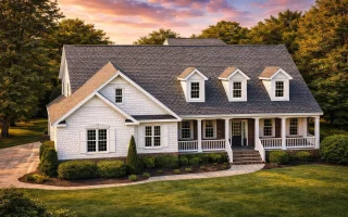 Plan  8-1757 - Aster Oak Residence |  Southern Farmhouse - 2-Bed, 2-Bath, 3,472 SF