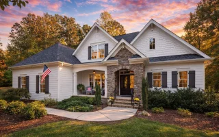 Plan  12-2322 - Aster Oak Retreat |  Craftsman - 4-Bed, 3-Bath, 2,802 SF