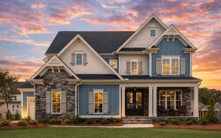 Plan  15-1920 - Aster Oak Estate |  New American - 4-Bed, 3.5-Bath, 2,919 SF