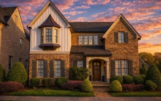Plan  10-1517 - Aster Oak Farmhouse  | Traditional Craftsman - 4-Bed, 3.5-Bath, 2,547 SF