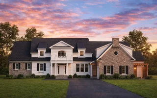 Plan  9-1112 - Aster Pointe Haven |  Modern Farmhouse - 3-Bed, 3-Bath, 3,321 SF