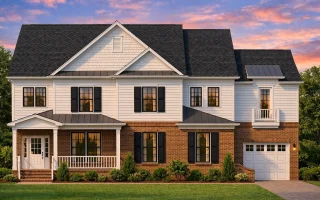 Plan  8-1396 - Aster Garden Farm |  New American - 4-Bed, 3.5-Bath, 3,428 SF