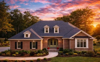 Plan  10-1441 - Aster Glen Villa |  Colonial Revival - 3-Bed, 3-Bath, 2,549 SF