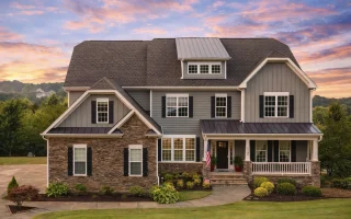 Plan  10-1520 - Aster Glen Residence  | New American - 5-Bed, 5-Bath, 5,276 SF