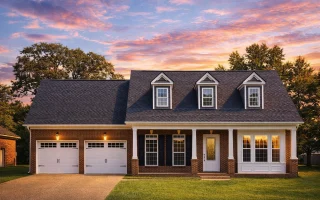 Plan  8-1107 - Aster Trail Farmhouse  | Traditional Ranch - 4-Bed, 3.5-Bath, 2,458 SF