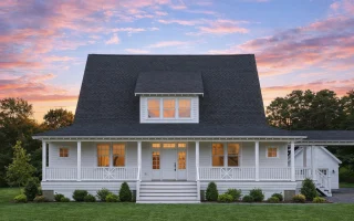 Plan  8-2003 - Aster Trail Manor |  Colonial Farmhouse - 4-Bed, 3-Bath, 3,730 SF
