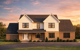 Plan  10-1772 - Aster Knoll Farm |  New American - 4-Bed, 3-Bath, 2,740 SF