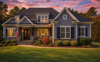 Plan  18-1588 - Aster Knoll Villa |  Craftsman - 4-Bed, 4.5-Bath, 3,487 SF