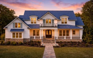 Plan  15-1955 - Aster Brook Lodge |  Traditional Colonial - 4-Bed, 2-Bath, 5,073 SF