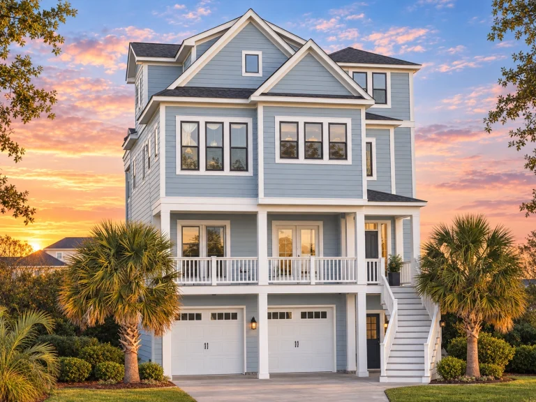 Georgian House Plans 9 Craftsman Coastal Home Plan - 3-Bed, 3-Bath, 2811 SF