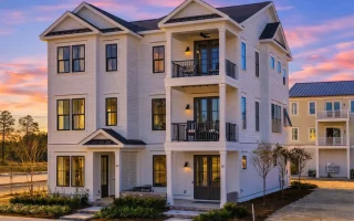 Plan  16-1338 - Aster Glen Homestead  | Modern Traditional Duplex - 3-Bed, 4-Bath, 2,062 SF