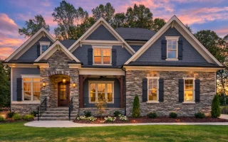 Plan  16-1819 - Aster Brook Cottage  | Craftsman - 5-Bed, 4.5-Bath, 3,931 SF
