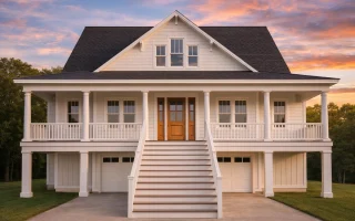 Plan  17-1505 - Aster Brook Residence  | Coastal - 2-Bed, 3-Bath, 2,024 SF