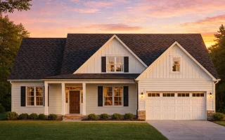 Plan  20-1859 - Aster Terrace Homestead | Modern Farmhouse - 3-Bed, 3.5-Bath, 2,490 SF