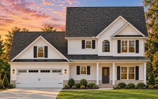 Plan  8-1849 - Aster Terrace Place |  Traditional Colonial - 4-Bed, 2.5-Bath, 2,006 SF