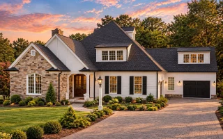 Plan  13-1450 - Aster Vale Estate |  New American - 3-Bed, 3.5-Bath, 3,157 SF