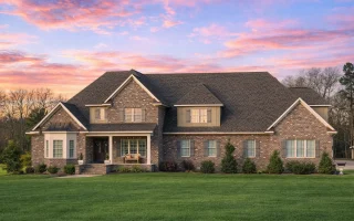 Plan  16-1332 - Aster Terrace Cottage  | Traditional Colonial - 3-Bed, 3.5-Bath, 4,234 SF