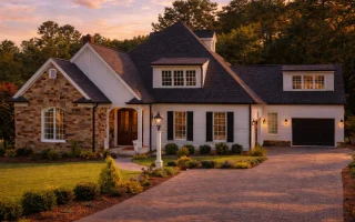 Plan  13-1450 - Aster Vale Estate |  New American - 3-Bed, 3.5-Bath, 3,157 SF