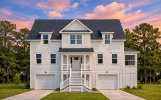 Plan  19-1977 - Aster Bluff House |  Modern Farmhouse - 3-Bed, 2.5-Bath, 1,734 SF