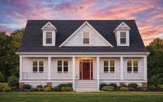 Plan  16-1639 - Aster View Cottage |  Cape Cod - 3-Bed, 4-Bath, 3,034 SF
