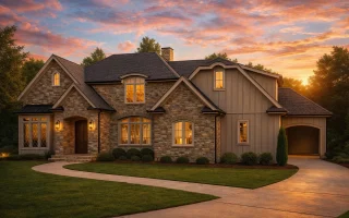 Plan  11-1238 - Aster Summit Estate  | Traditional - 5-Bed, 5-Bath, 5,665 SF